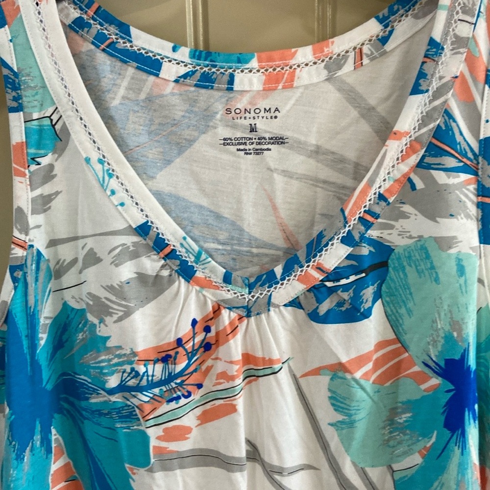 Dressy Style Tank by Sonoma Lifestyle Brand. NWT! - Picture 2 of 14